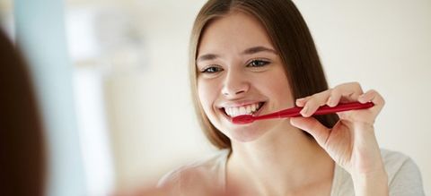 Girl Brushing Teeth - Dental Care in Vadnais Heights, MN