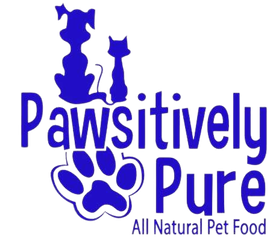 Pawsitively Pure All Natural Pet Food logo