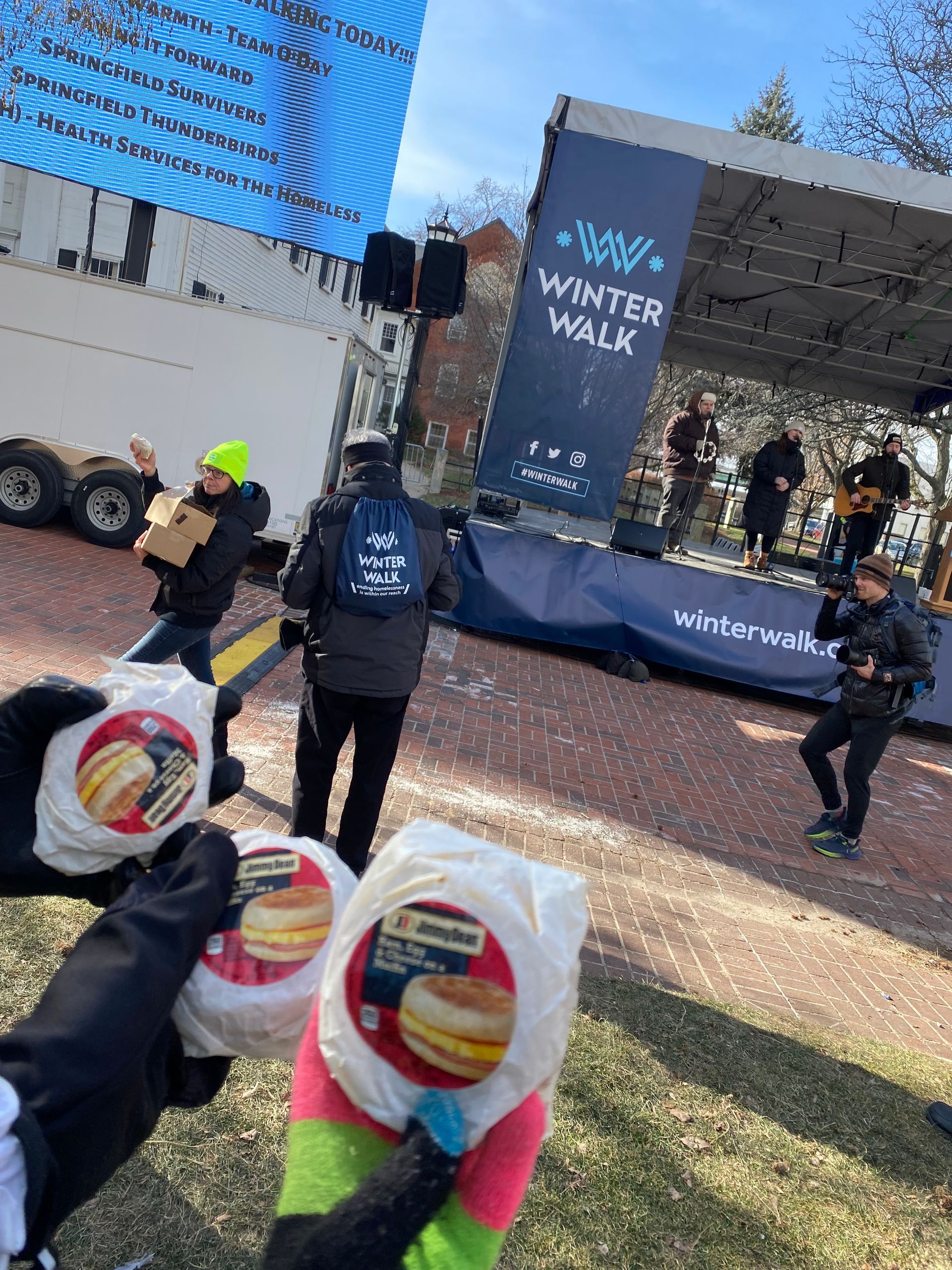 MBK Walks in Inaugural Winter Walk