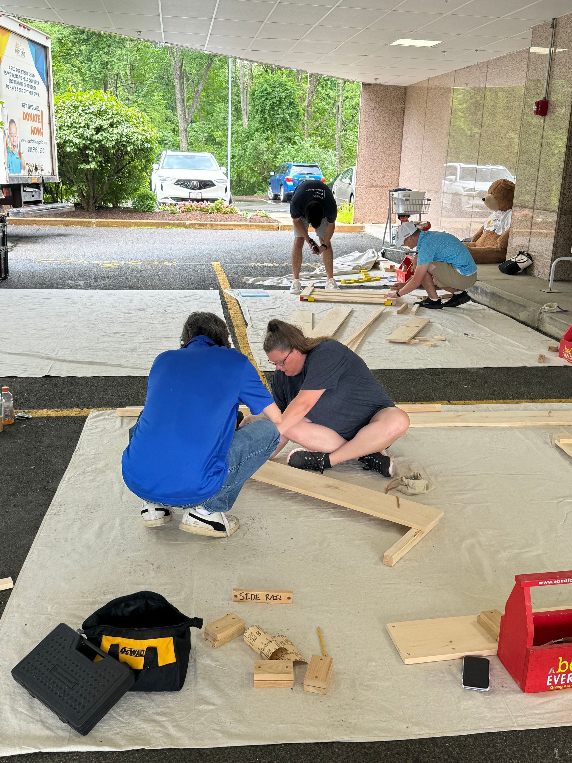 Building Dreams: MBK builds 10 beds for