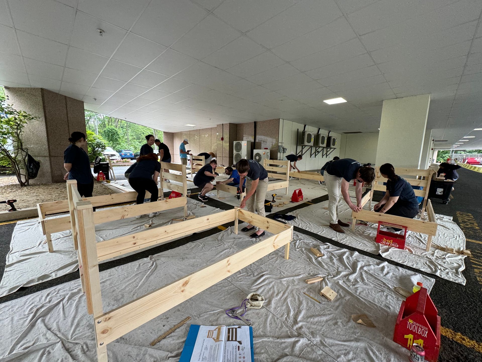 Building Dreams: MBK builds 10 beds for