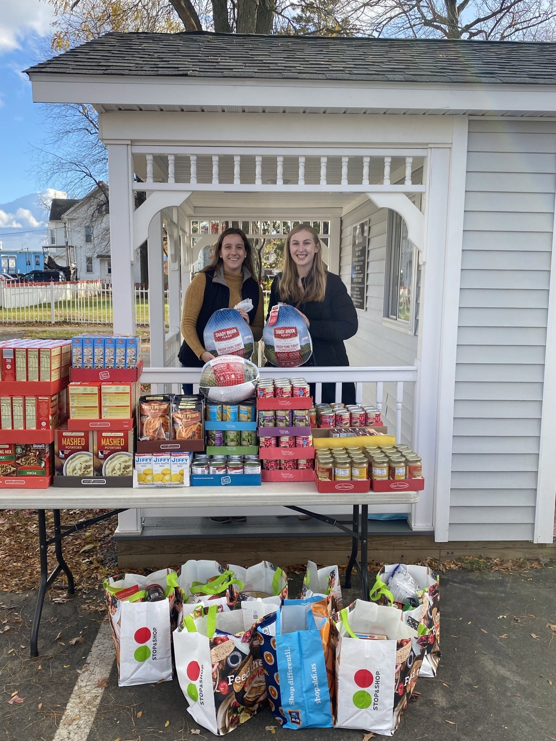MBK Delivers Food to The Gray House