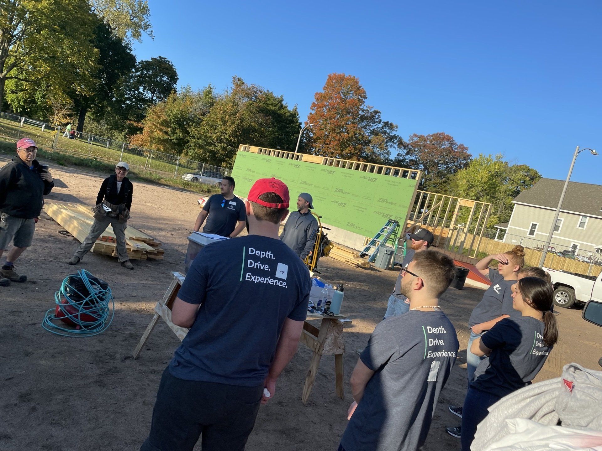 MBK teamed up with Pioneer Valley Habitat for Humanity