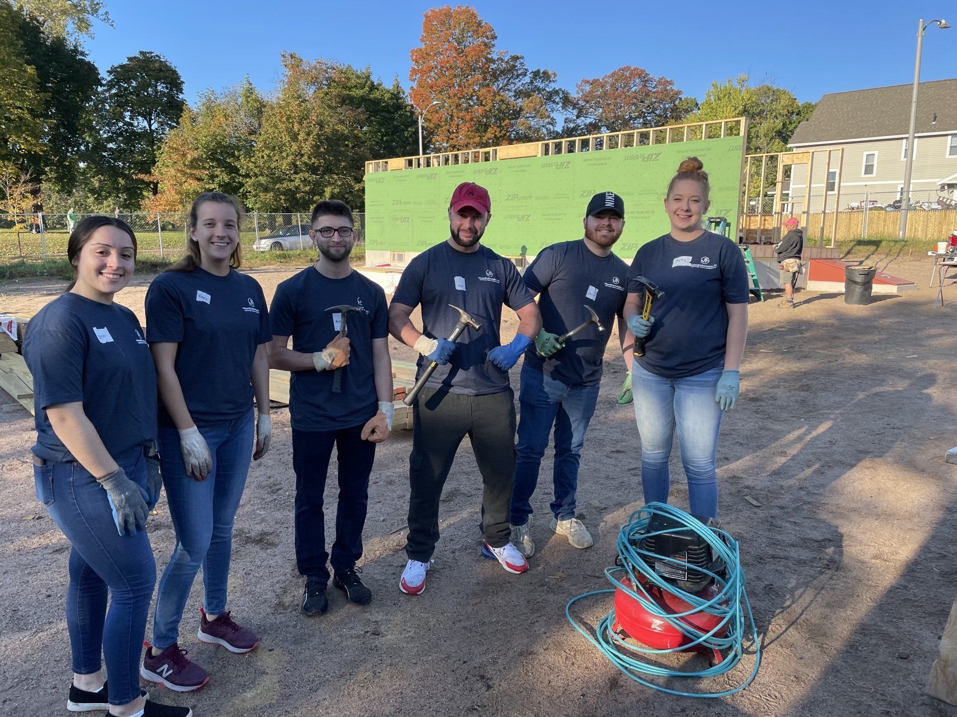 MMBK teamed up with Pioneer Valley Habitat for Humanity