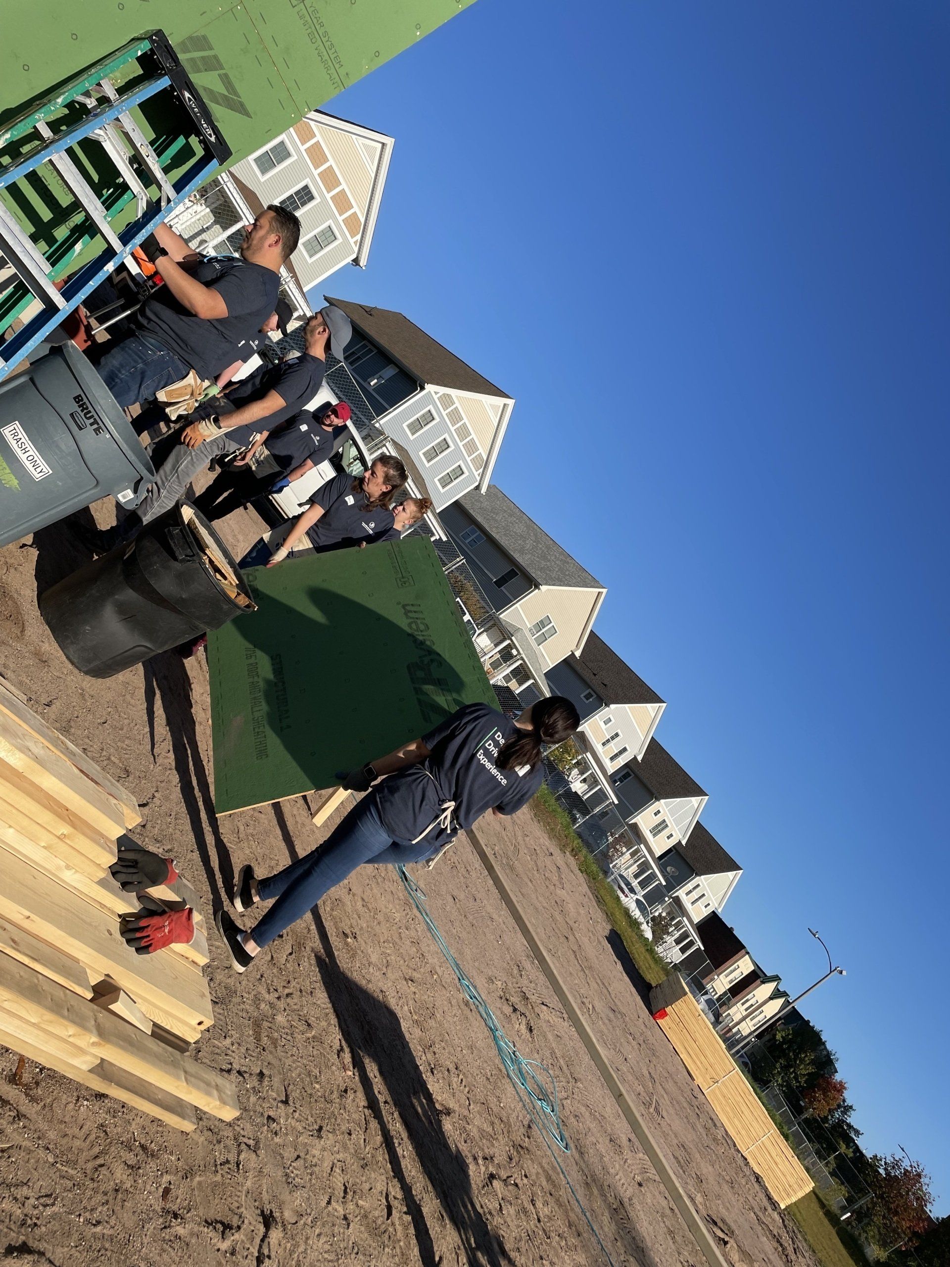 MBK teamed up with Pioneer Valley Habitat for Humanity