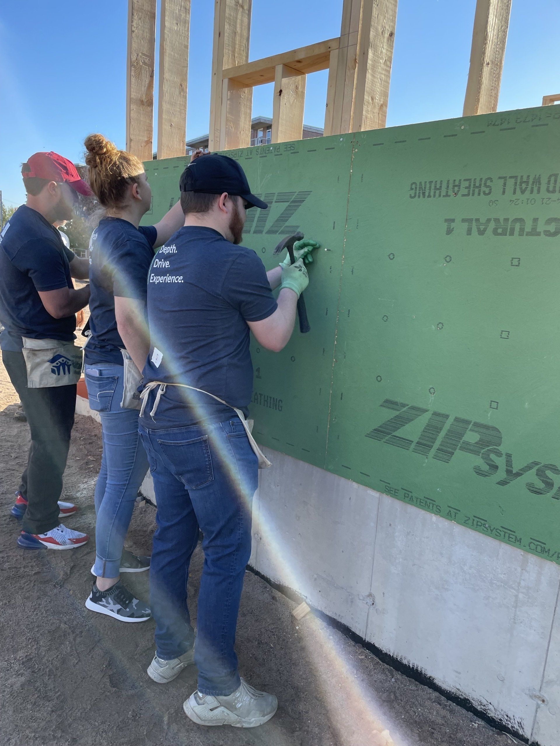 MBK teamed up with Pioneer Valley Habitat for Humanity