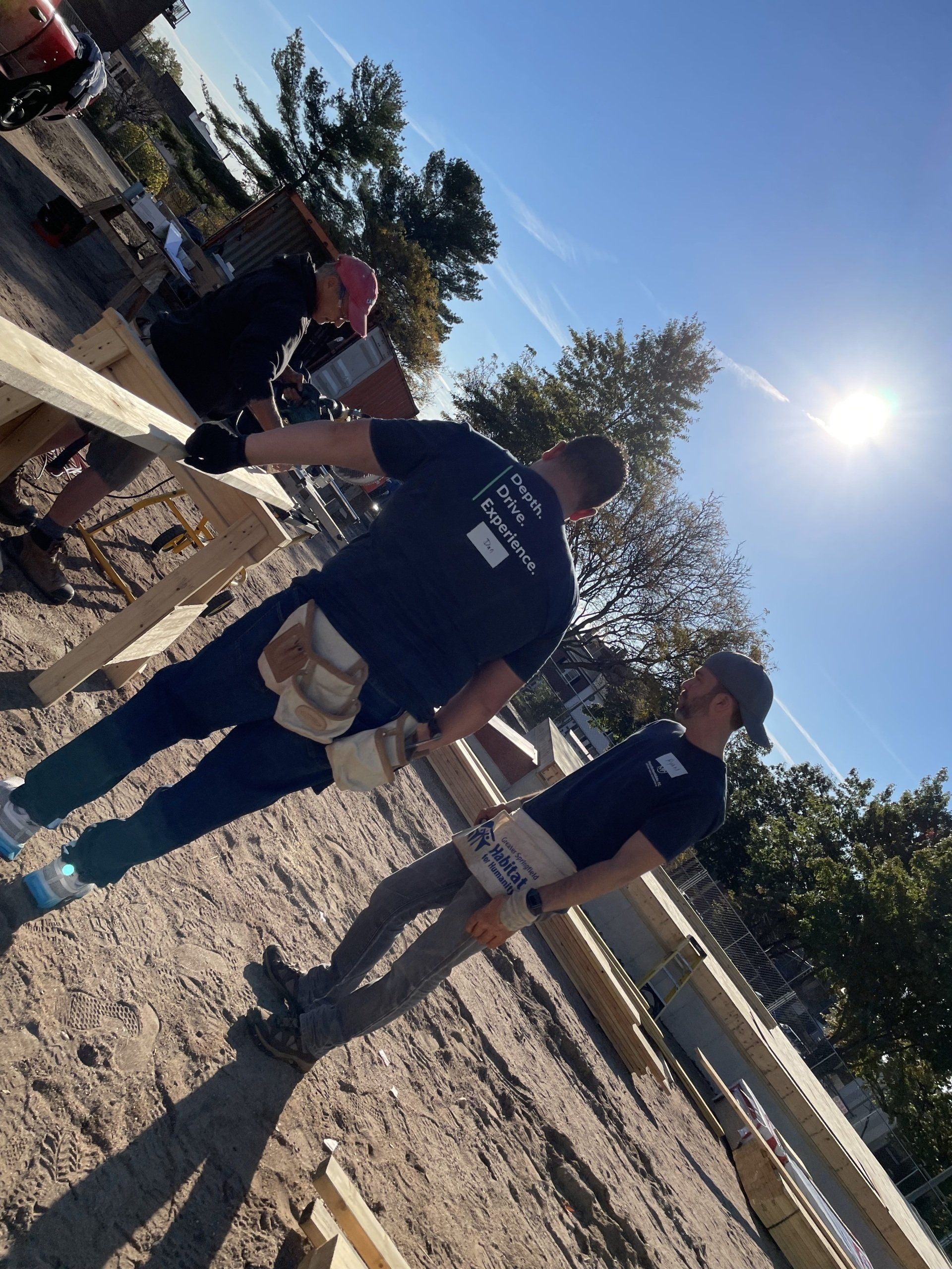 MBK teamed up with Pioneer Valley Habitat for Humanity