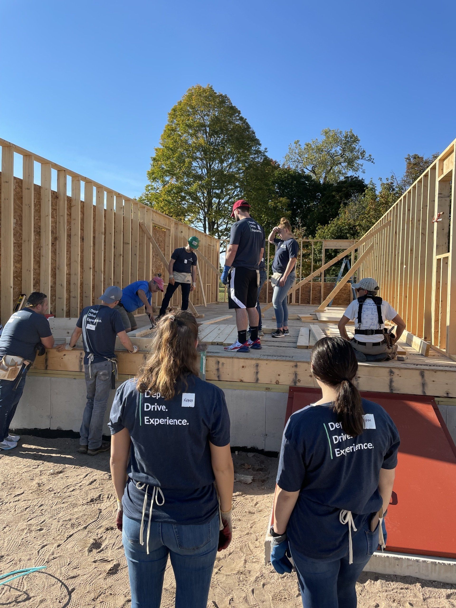 MBK teamed up with Pioneer Valley Habitat for Humanity