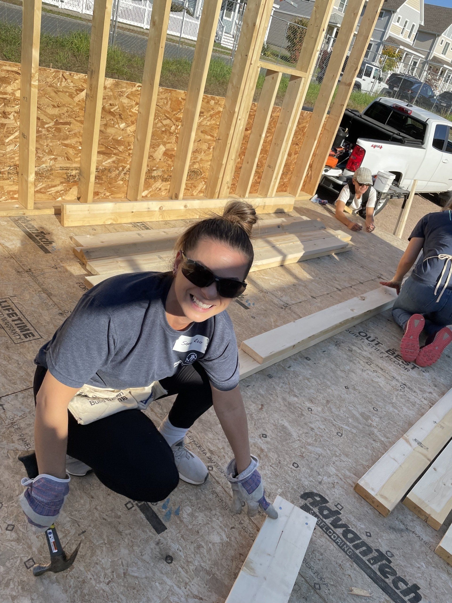 MBK teamed up with Pioneer Valley Habitat for Humanity