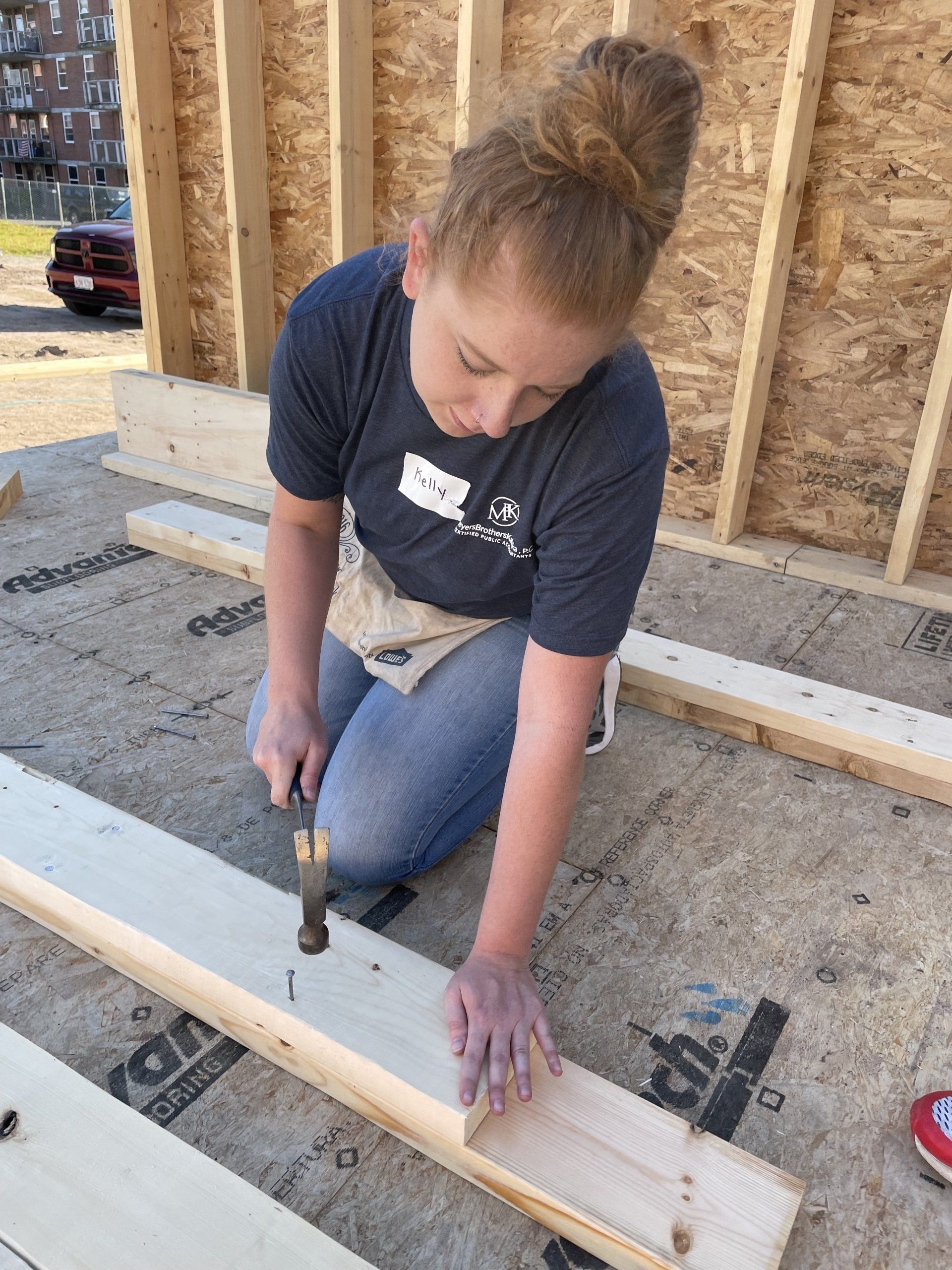 MBK teamed up with Pioneer Valley Habitat for Humanity