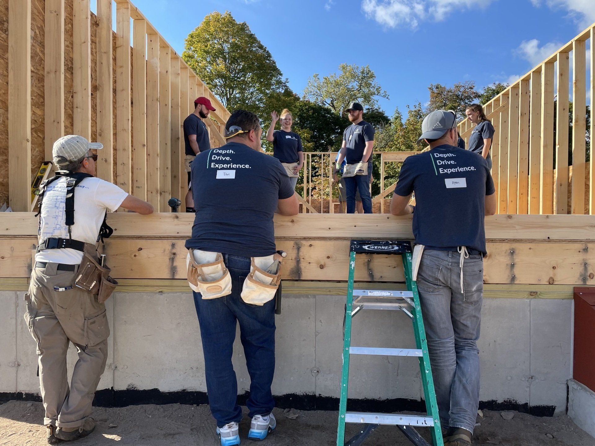 MBK teamed up with Pioneer Valley Habitat for Humanity