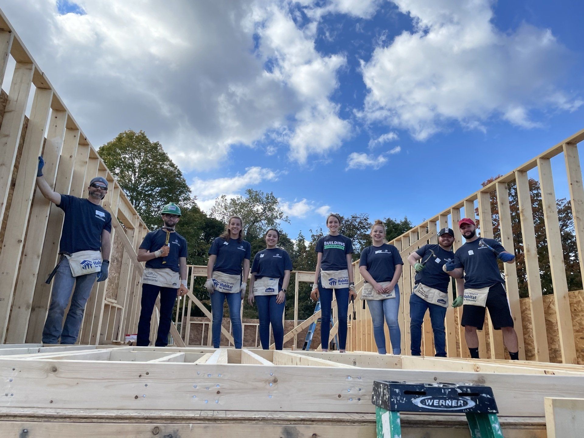 MBK teamed up with Pioneer Valley Habitat for Humanity