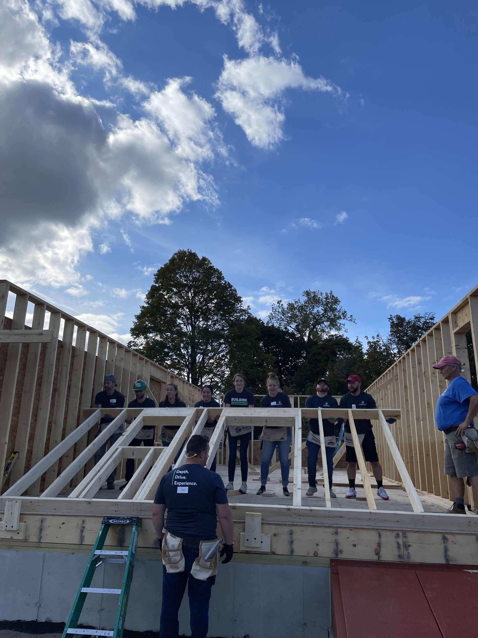 MBK teamed up with Pioneer Valley Habitat for Humanity