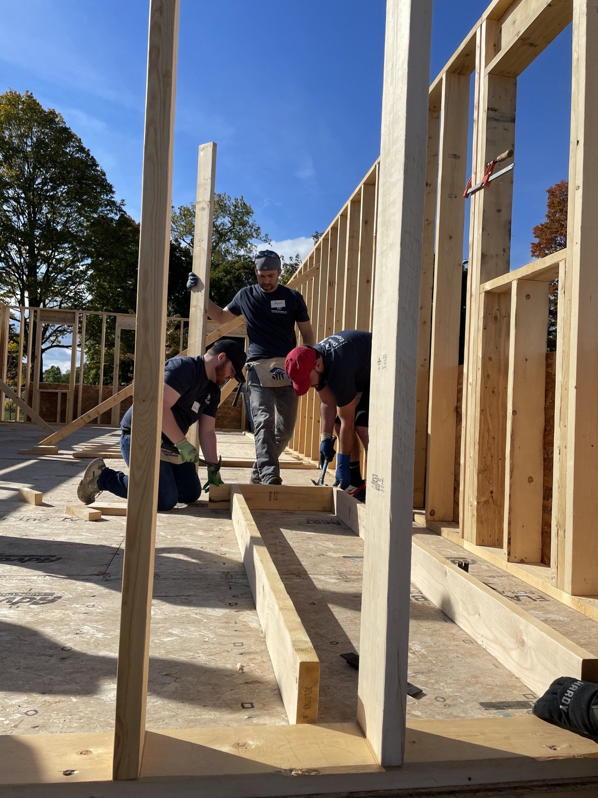 MBK teamed up with Pioneer Valley Habitat for Humanity
