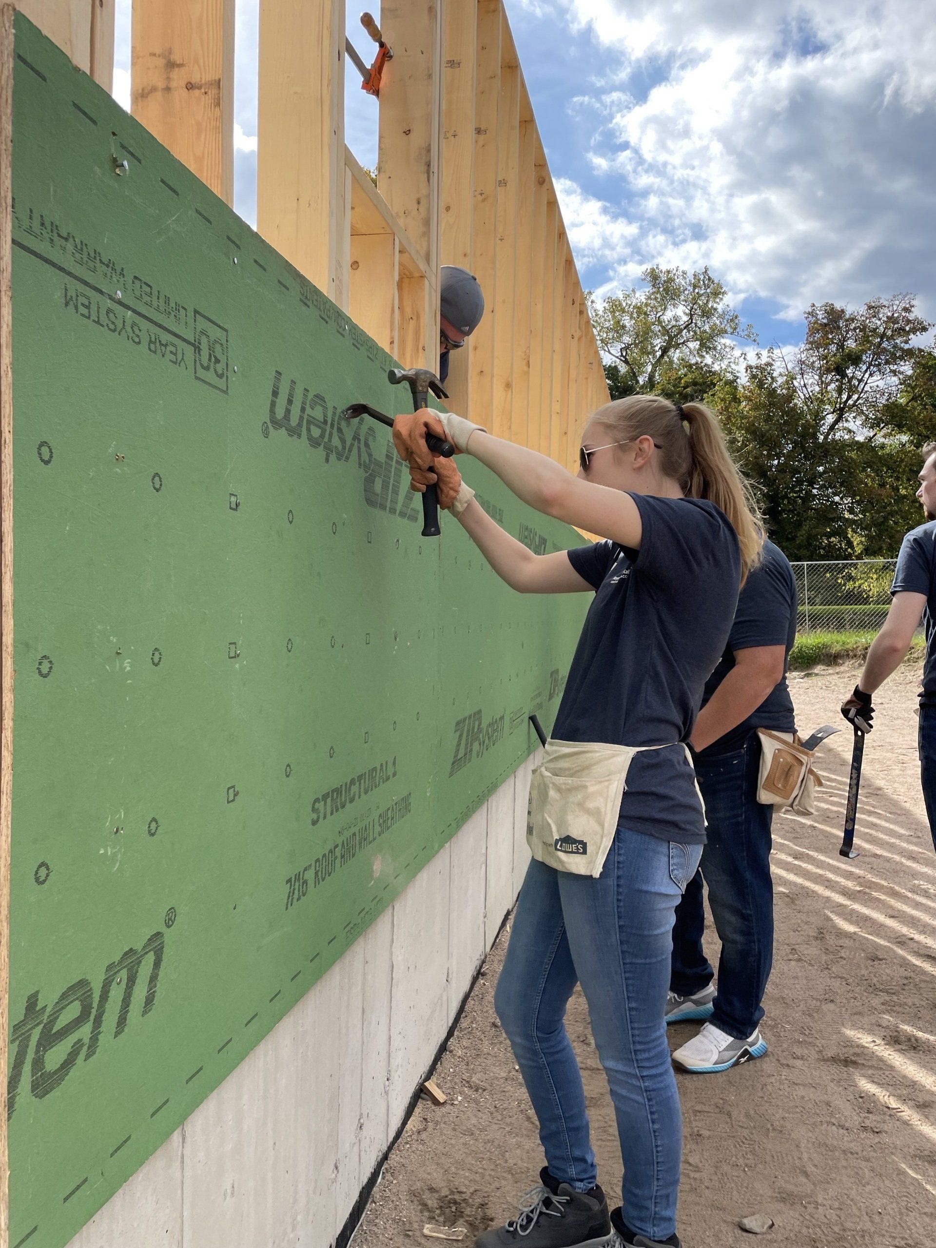 MBK teamed up with Pioneer Valley Habitat for Humanity