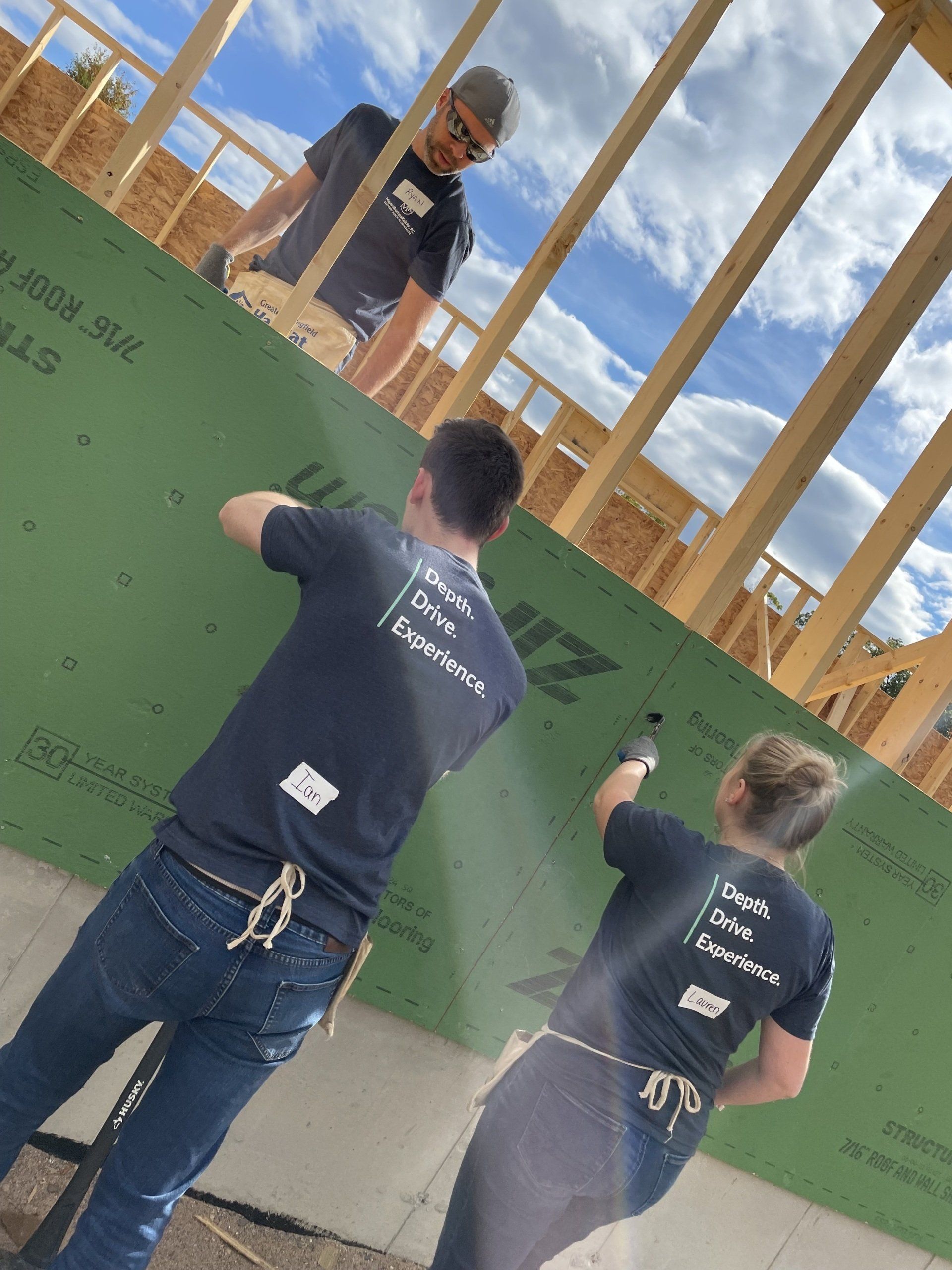 MBK teamed up with Pioneer Valley Habitat for Humanity