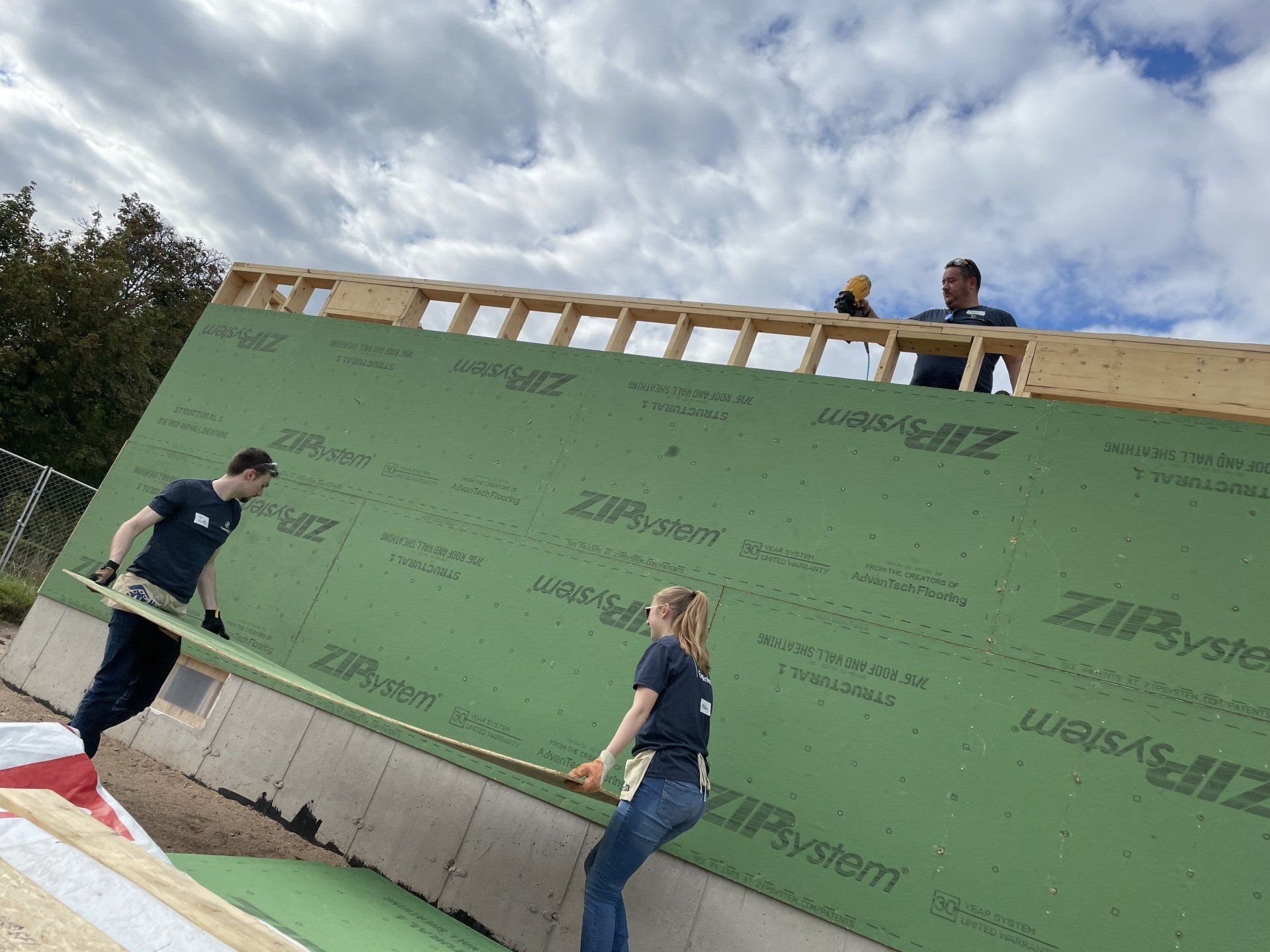 MBK teamed up with Pioneer Valley Habitat for Humanity