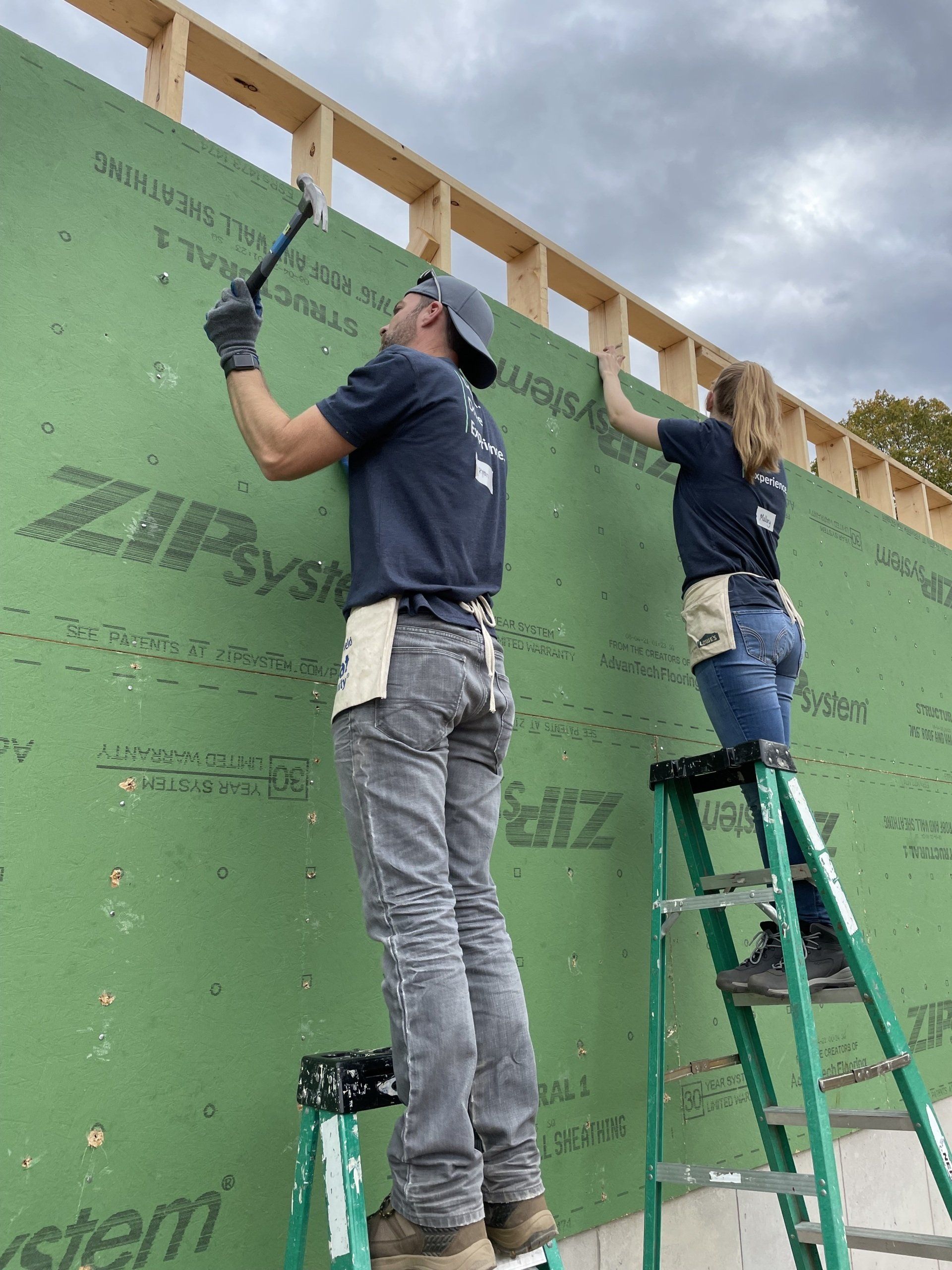 MBK teamed up with Pioneer Valley Habitat for Humanity