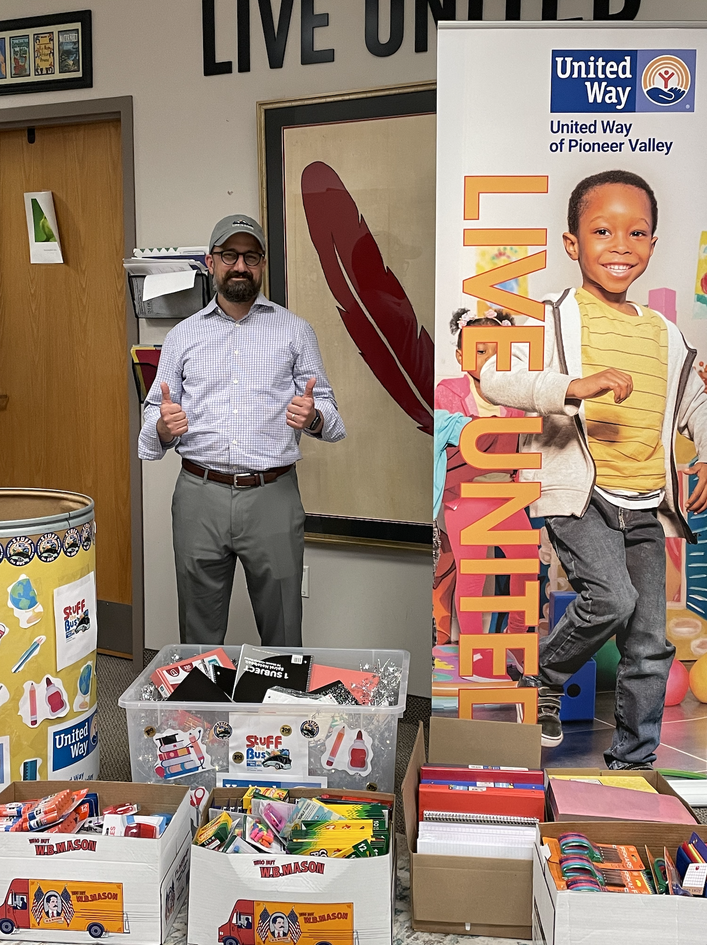 MBK Stuff The Bus with United Way