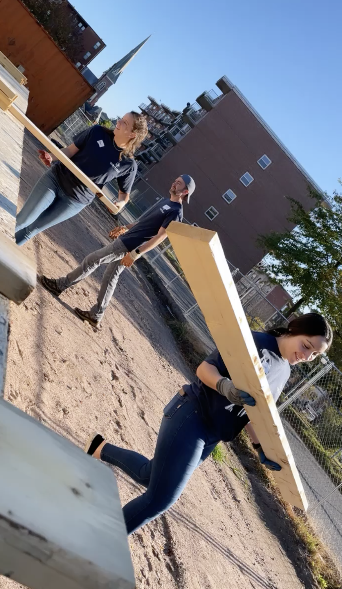 MBK teamed up with Pioneer Valley Habitat for Humanity