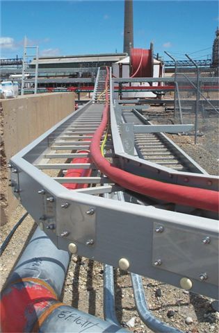Fibreglass cable ladder