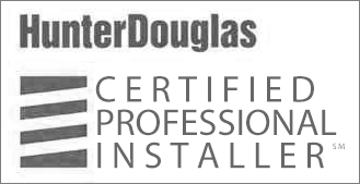 hunter douglas certified professional installer
