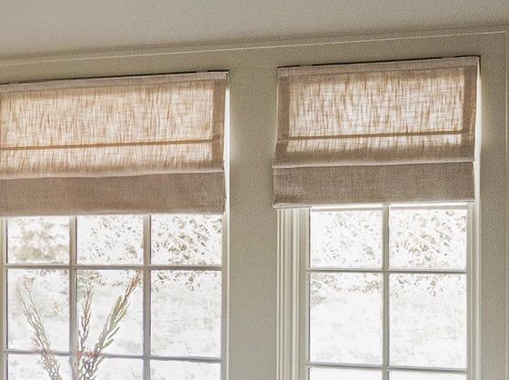 Roman Shades: Elegant and Adaptable
