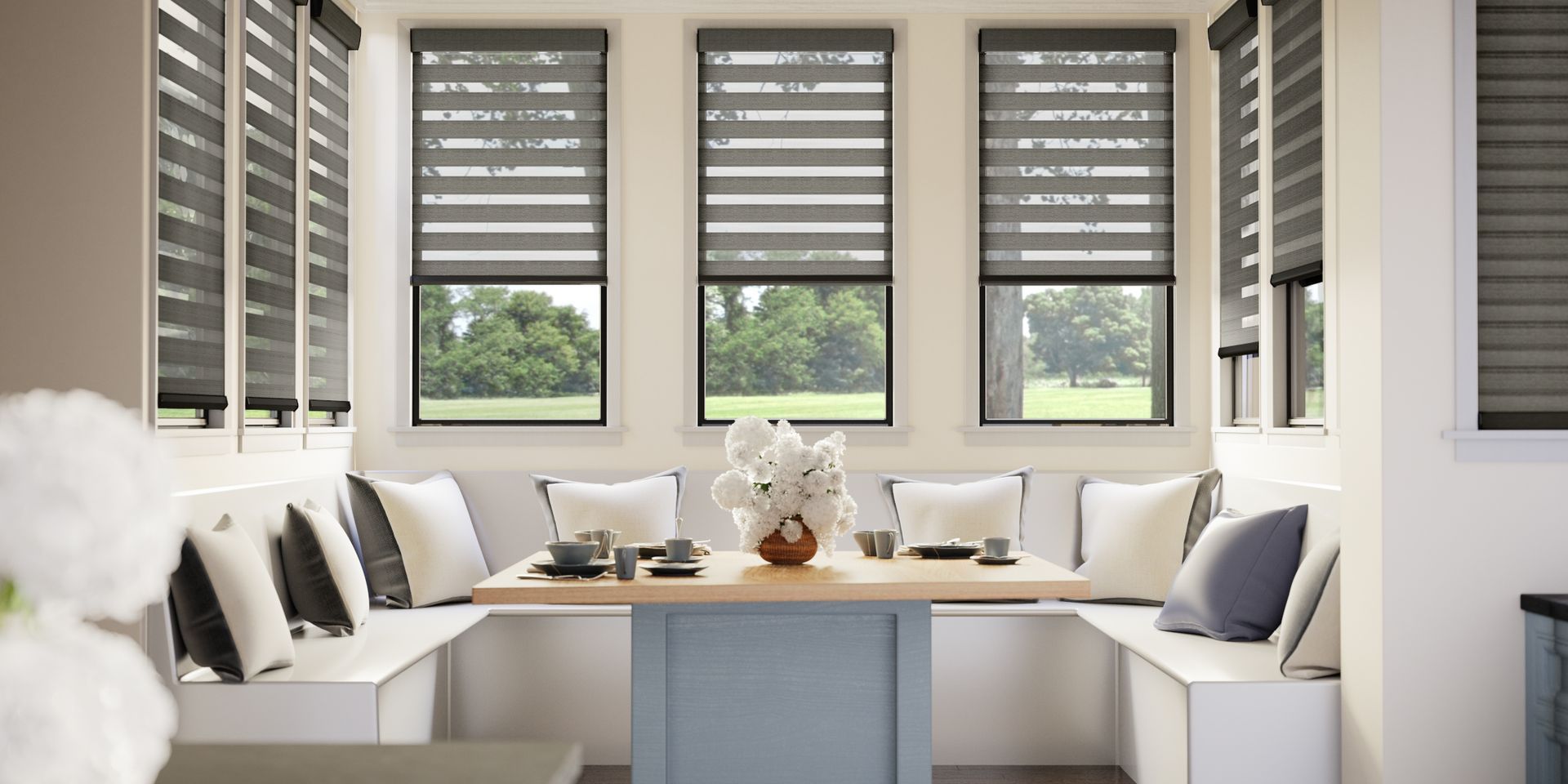 What Window Coverings Work Best for Windows with Deep Sills or Wide Trim?