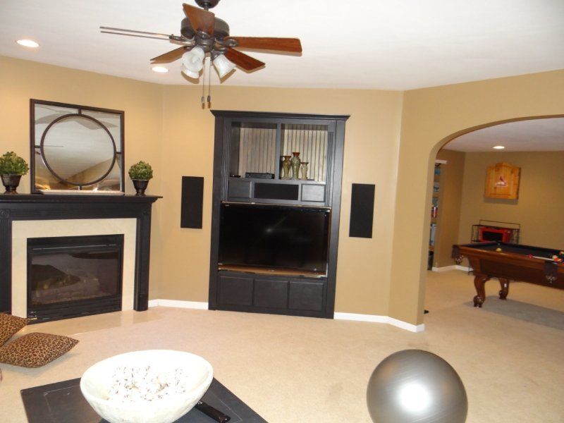 View of an entertainment room