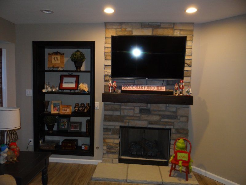 View of an entertainment room