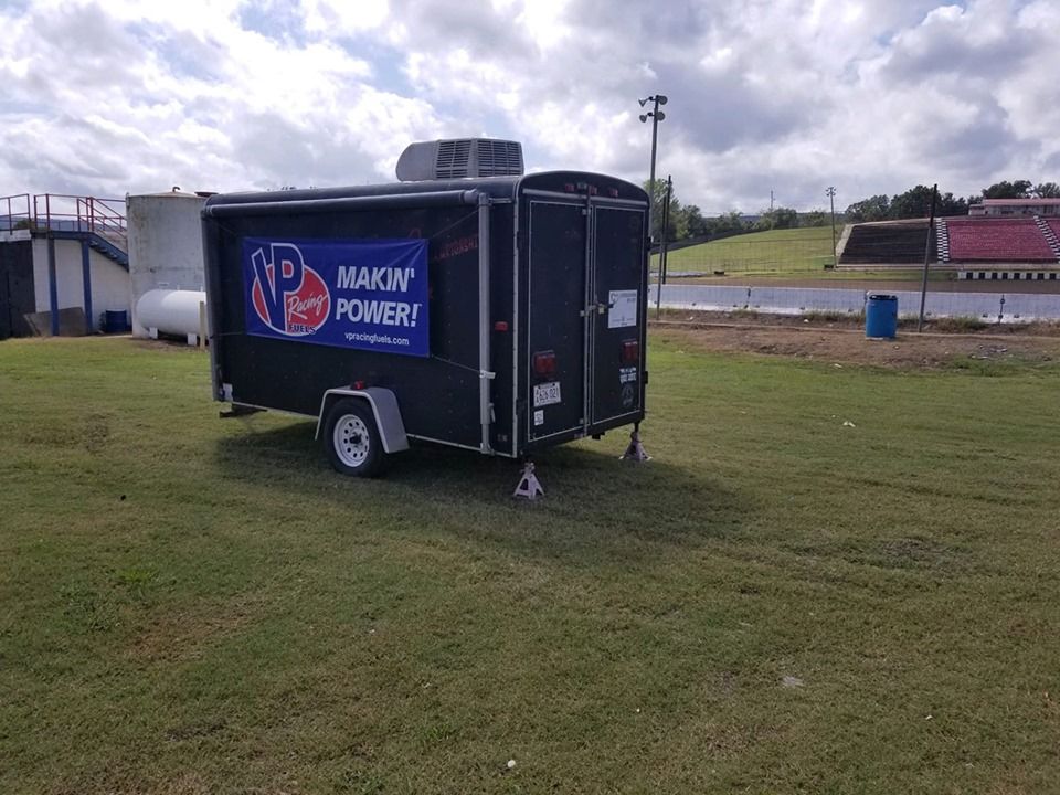 Kent's Firestone Service Fuel Trailer