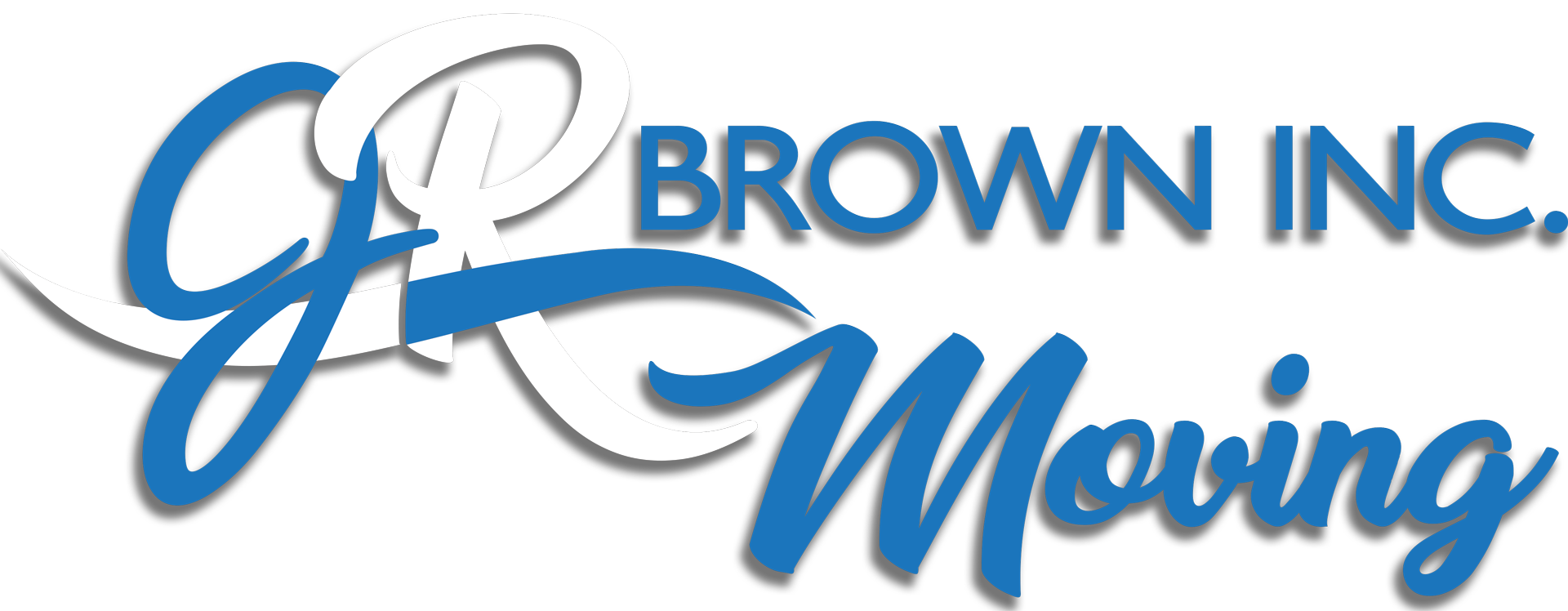 logo for jr brown inc. moving in Little Rock