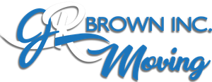 logo for jr brown inc. moving in Little Rock