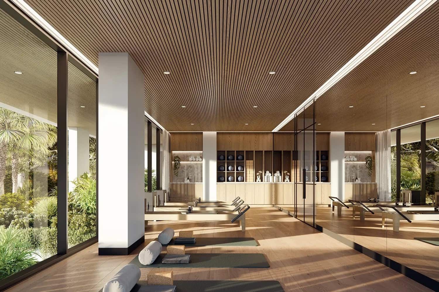 A Gym In A Building — Harrison Development Group In Surfers Paradise, QLD