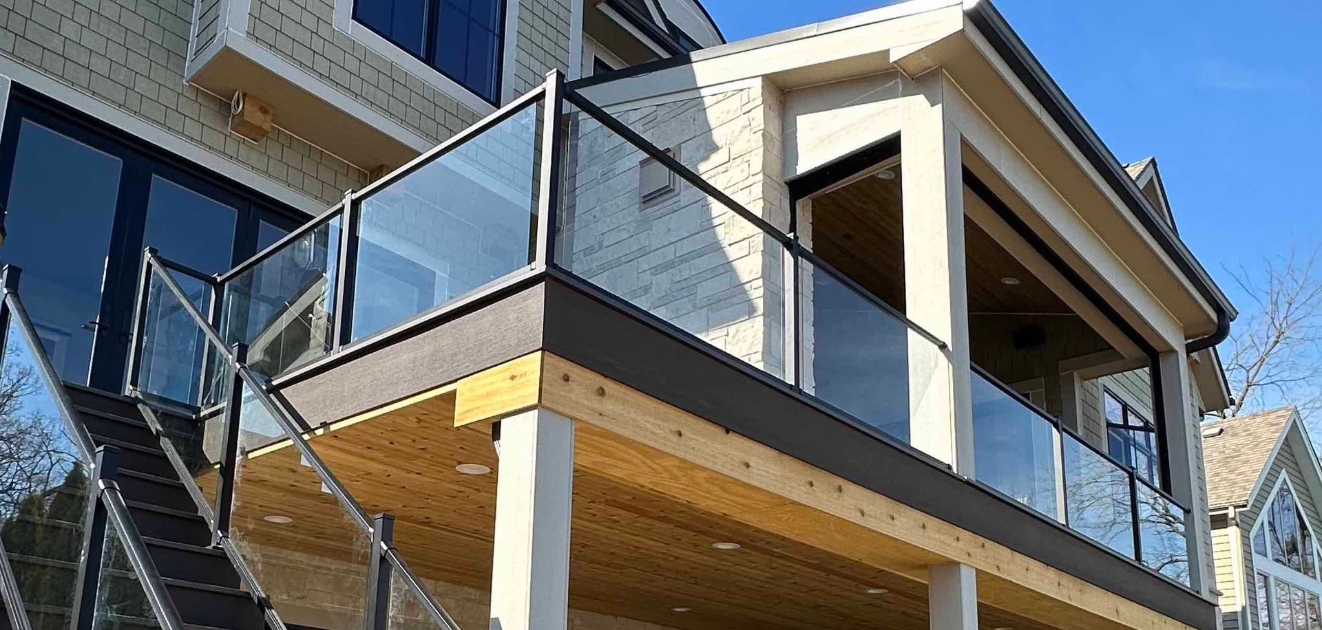 Glass door hardware options