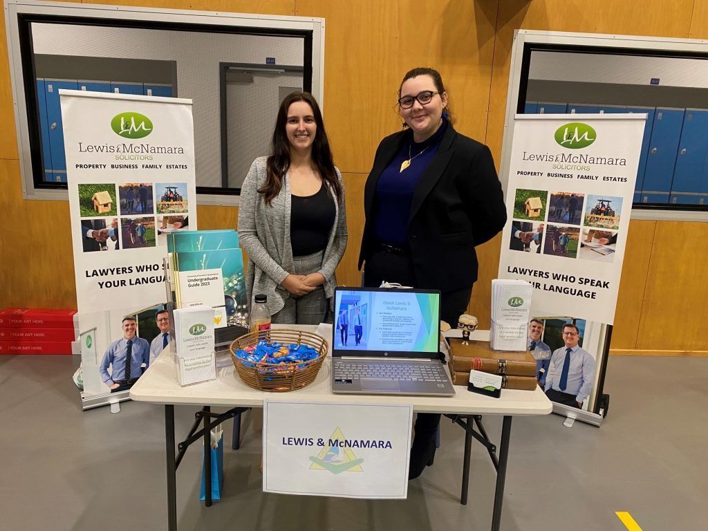 Image of a Two People Representative in a High School Career Expo | Hervey Bay, Qld | Lewis & Mcnama