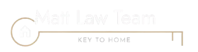 Logo with the words "Man Law Team" above a key with "KEY TO HOME" below it.