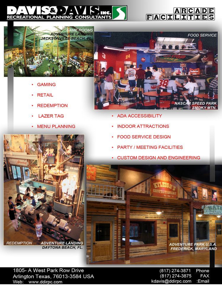 A flyer for a company called davis davis