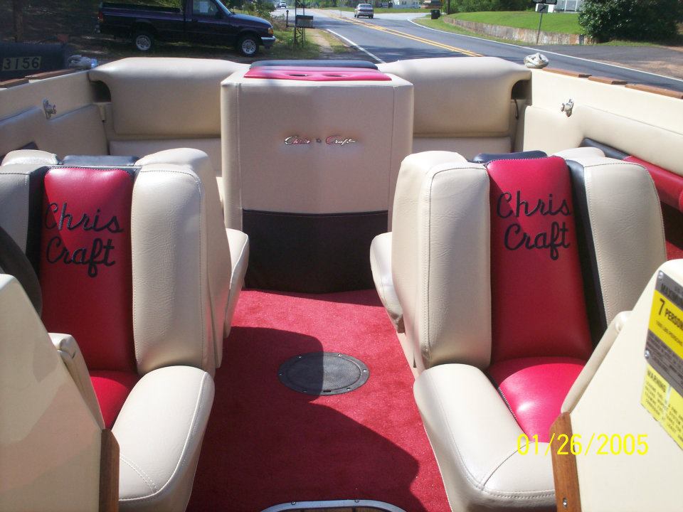 Newly Custom Boat Seats — AAA Quality Upholstery And Trim, LLC