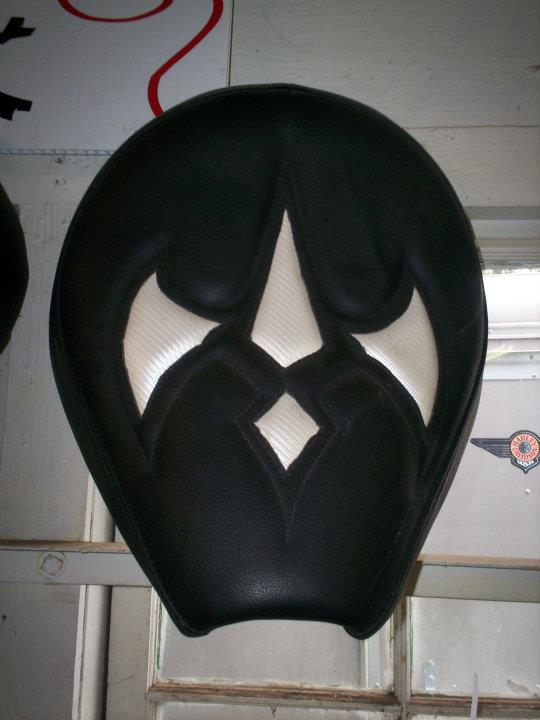 Motorcycle Seat Cover — AAA Quality Upholstery And Trim, LLC