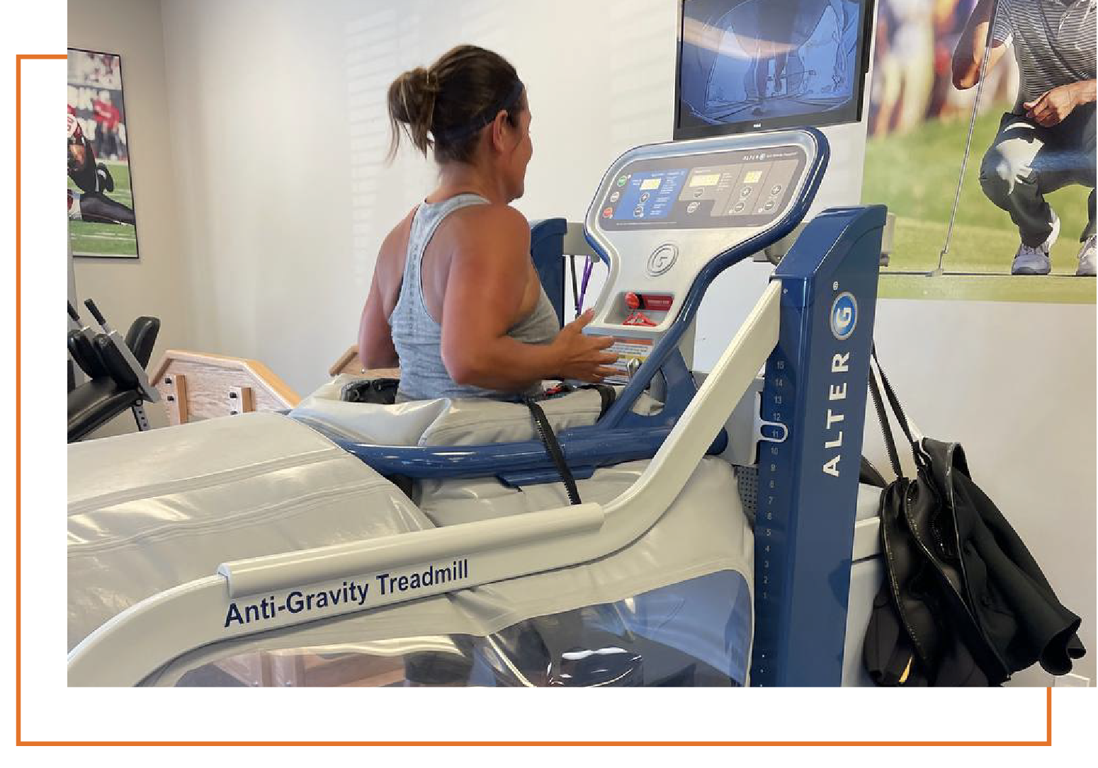 Patient and AlterG Anti-Gravity Therapy in the Atlanta Metro Area