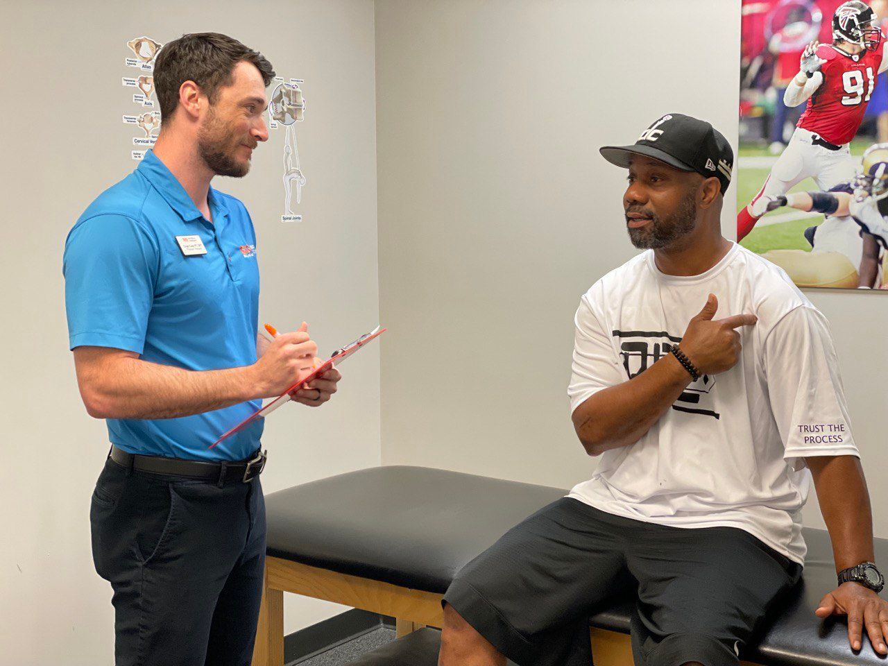 Back in the Game Physical Therapy staff offering a free physical therapy consultation