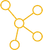 It looks like a chemical structure with circles connected to each other.