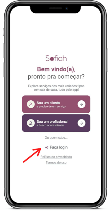 Login : Suporte ao Cliente