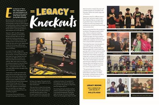Legacy Knockouts | Lake Dallas, TX | Legacy Boxing Gym