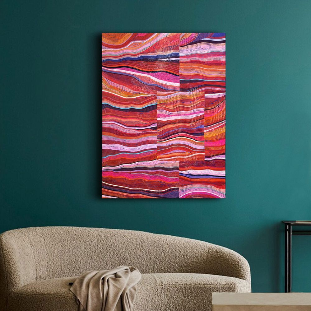 silence of slib 7 - schilderij van Jo & Josie, verfding.nl