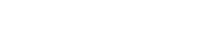 A white logo with a circle and a cross on a white background.
