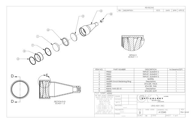 Opticology Services Optomechanical Design