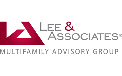 The logo for lee & associates multifamily advisory group
