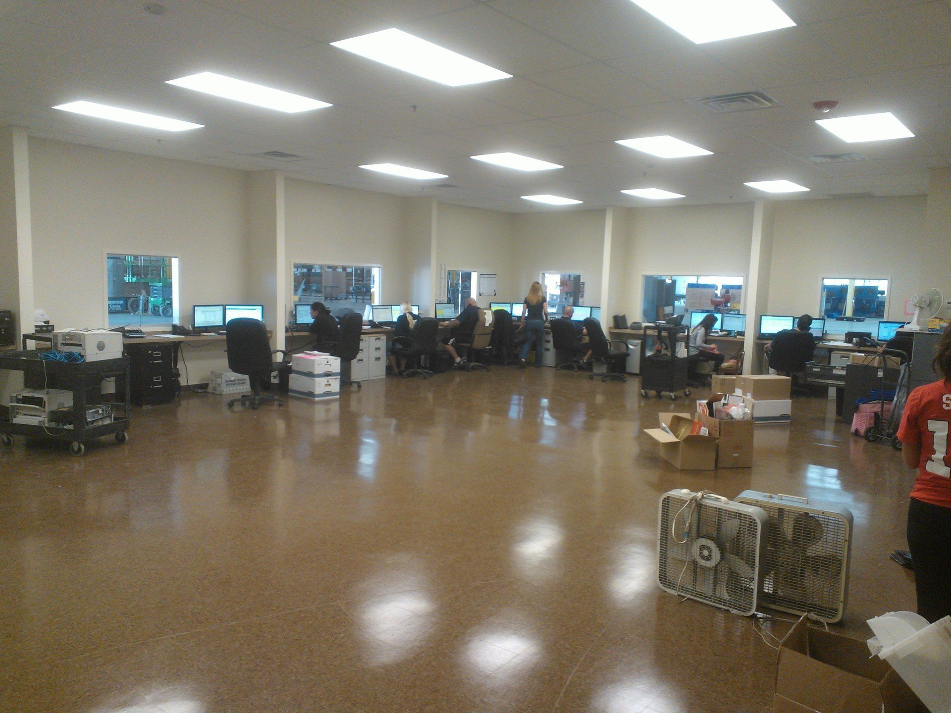 A man in a red shirt with the number 1 on it